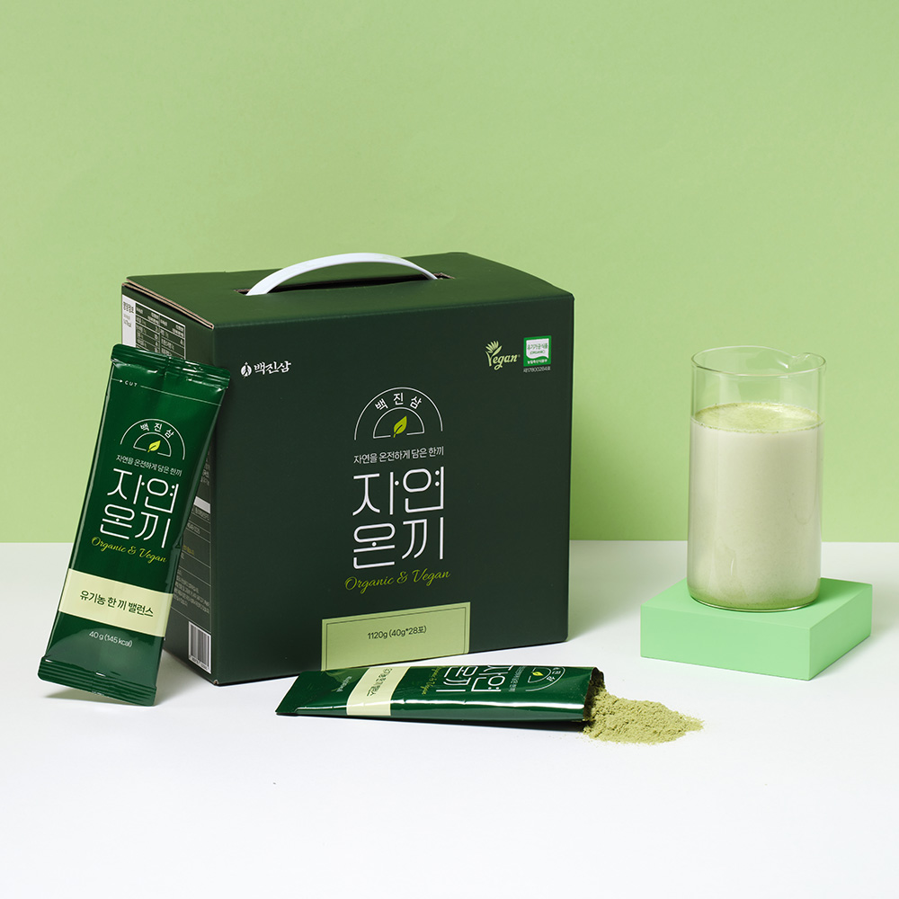 [자연온끼] 국산 유기농 생식 가루 동결건조 야채 채소 분말 1박스